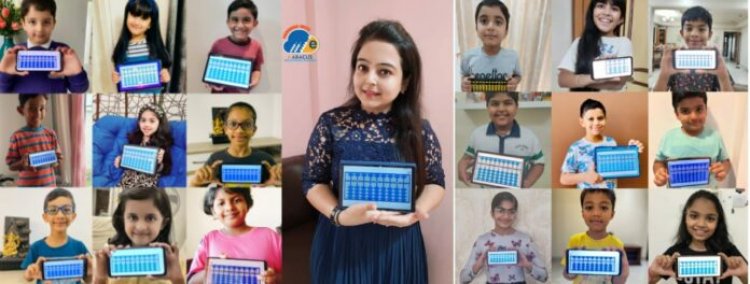 eAbacus Hybrid Partner Urwashi Pamnani gets her students to participate in International Abacus Olympiad