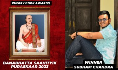 Subham Chandra Wins Banabhatta Saahityik Puraskaar 2023