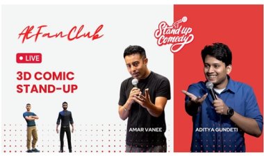 First-of-its-Kind Stand-Up Comedy Extravaganza in the Metaverse: AtFanClub.com Presents Unforgettable Performances by Amar Vanee and Aditya Gundeti